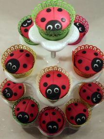 Lady Bug Cupcakes